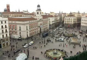 Obraz podglądu z kamery internetowej Madrid - Puerta del Sol